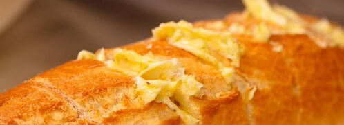 чесночные гренки с сыром. Шаг 5