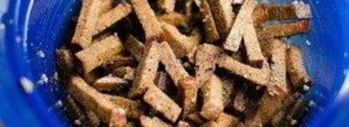 чесночные гренки в духовке к пиву. Шаг 5