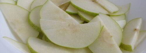 десертные гренки с грушей и амаретто. Шаг 6