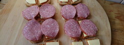 горячие мини-гренки. Шаг 6