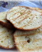 Гренки из батона с яйцом и молоком