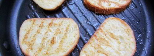 гренки из батона с яйцом и молоком. Шаг 7