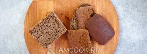 гренки из бородинского хлеба с чесноком. Шаг 4