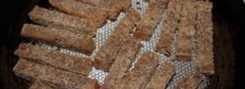 гренки из черного хлеба с сыром и чесноком. Шаг 3