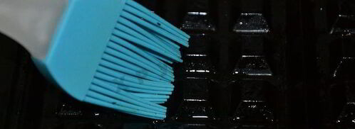 гренки из хлеба в вафельнице. Шаг 4