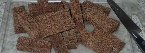 гренки к пиву с чесноком. Шаг 5