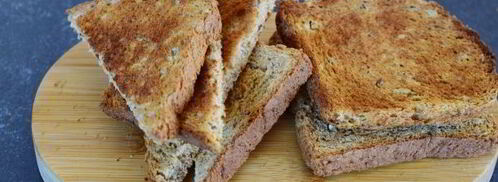 гренки с анчоусами, вялеными томатами и сливочным сыром. Шаг 9