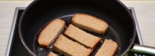 гренки с чесноком и сыром. Шаг 3