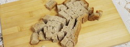 гренки с чесноком в духовке. Шаг 6