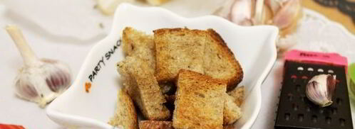 гренки с чесноком в духовке. Шаг 11