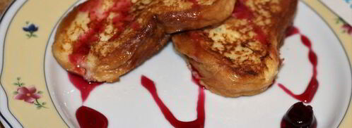 гренки с молоком и яйцом. Шаг 9