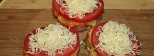 гренки с помидорами и сыром в духовке. Шаг 5