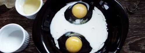 гренки с сыром и яйцом на сковороде. Шаг 7