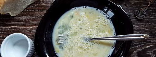 гренки с сыром и яйцом на сковороде. Шаг 8