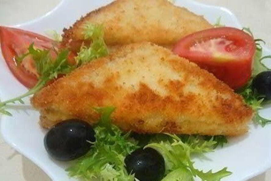 Рецепт гренков с ветчиной и сыром