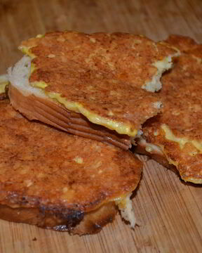 Сырные гренки