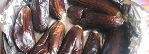 баклажанная икра со свежими помидорами и чесноком. Шаг 8