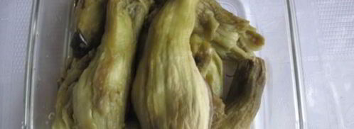 баклажанная икра со свежими помидорами и чесноком. Шаг 9