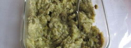 баклажанная икра со свежими помидорами и чесноком. Шаг 10