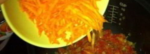 баклажанная икра в мультиварке. Шаг 4