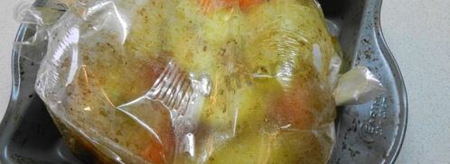 диетическая кабачковая икра в рукаве. Шаг 10