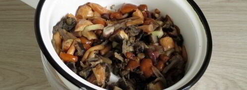 грибная икра из замороженных грибов. Шаг 6