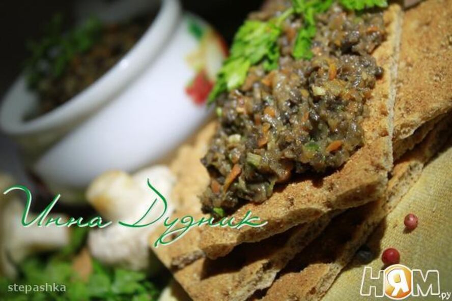 Рецепт грибной икры