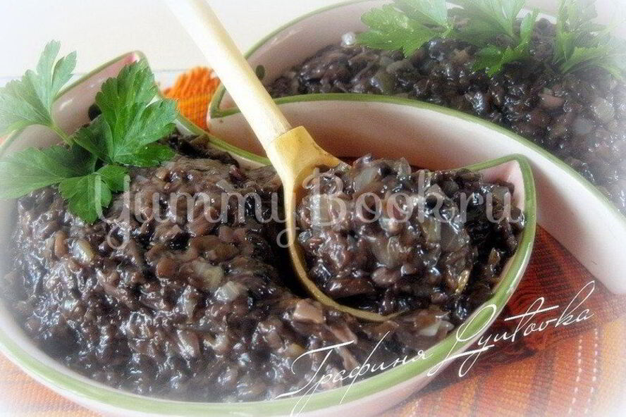 Рецепт икры грибной