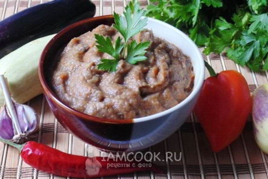 Рецепт икры из баклажанов и кабачков