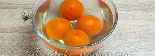 икра из баклажанов со свежими помидорами. Шаг 5