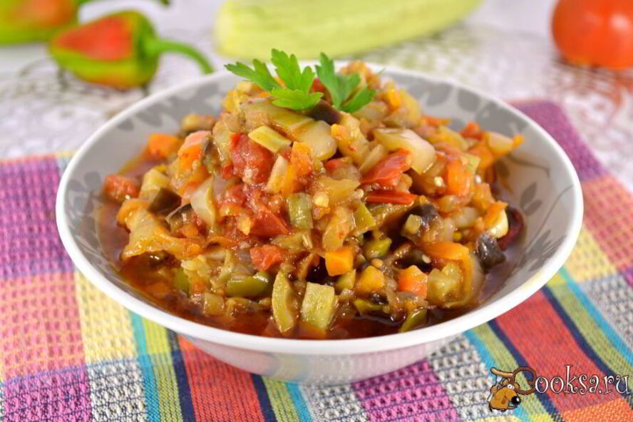 Рецепт икры из кабачков и баклажанов в мультиварке