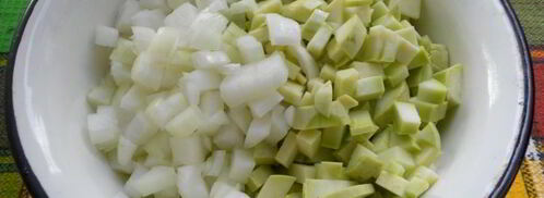 икра из кабачков и баклажанов в мультиварке. Шаг 3