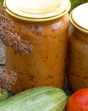 Икра из кабачков