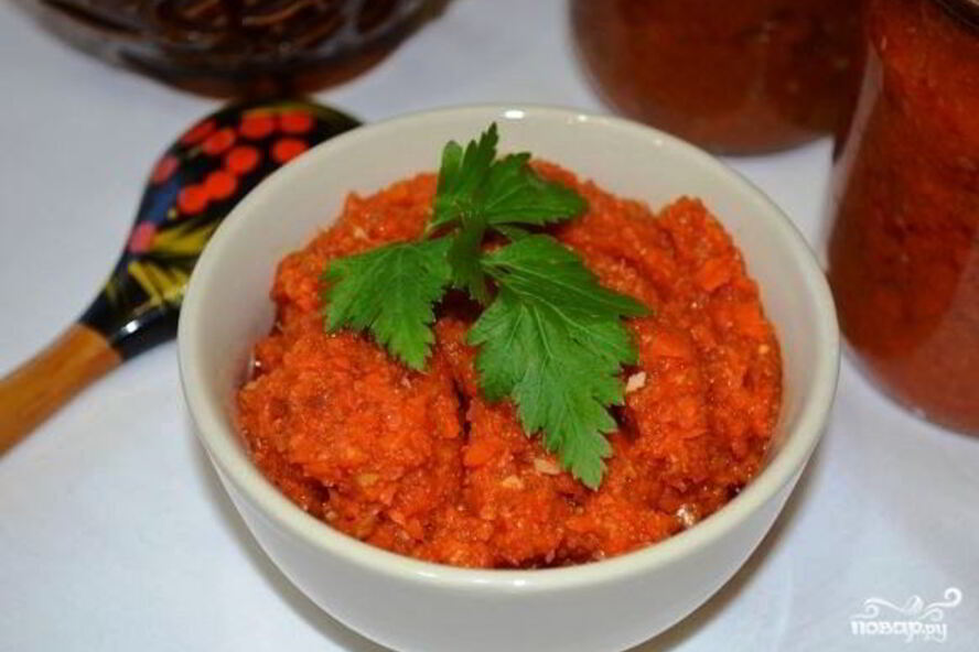 Рецепт икры из моркови