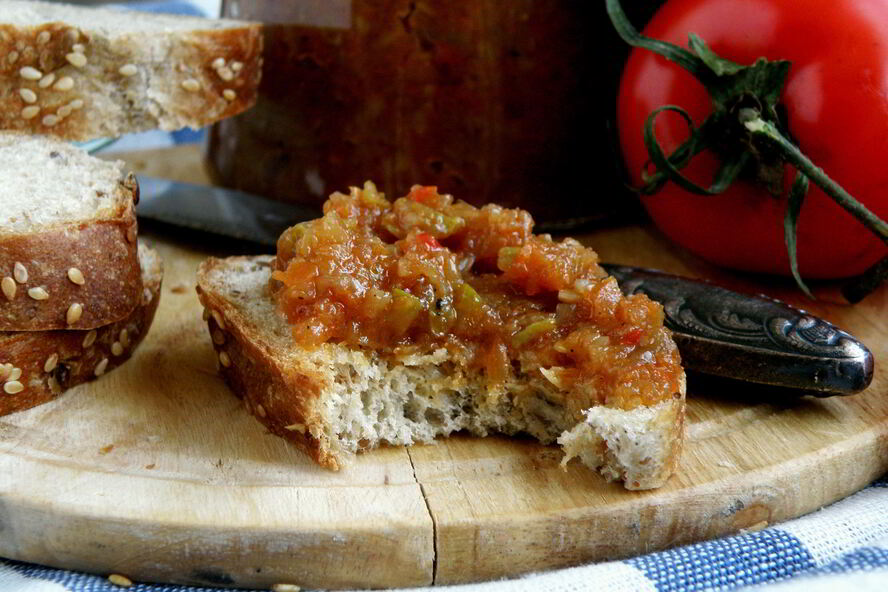 Рецепт икры из овощей