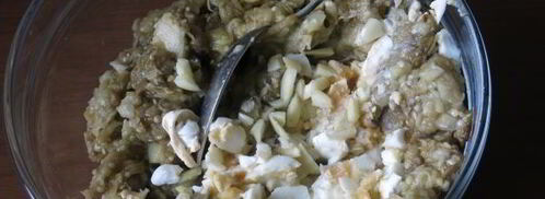 икра из печеных баклажанов. Шаг 9