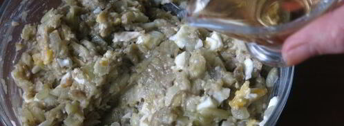 икра из печеных баклажанов. Шаг 11