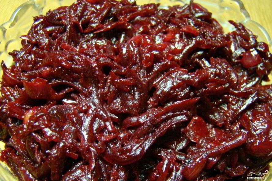 Рецепт икры из свеклы
