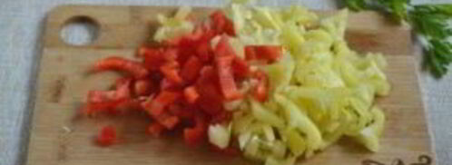 икра кабачковая с перцем и помидорами. Шаг 4