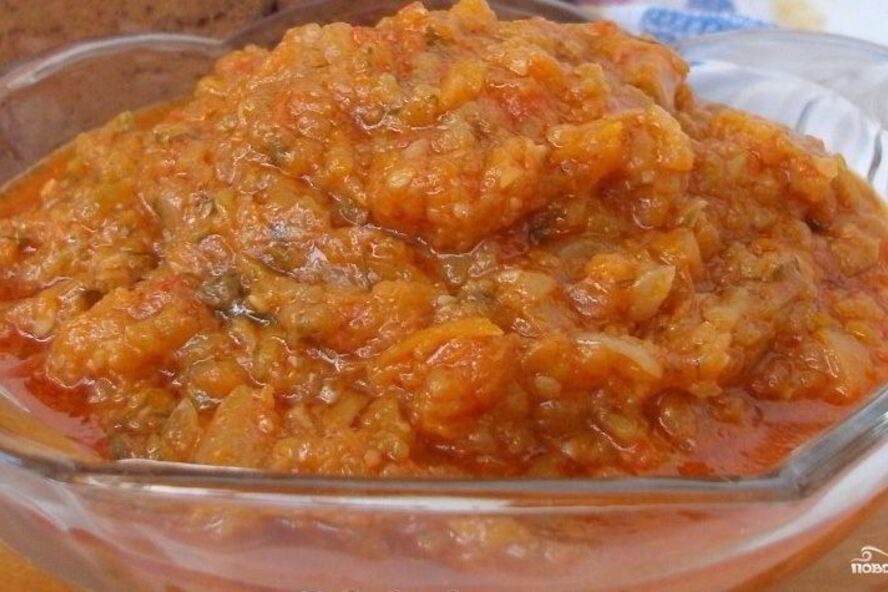 Рецепт икры кабачковой с помидорами и морковью