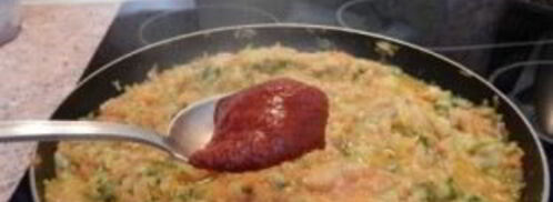 икра кабачковая с помидорами и морковью. Шаг 8