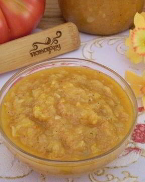 Кабачковая икра с майонезом и чесноком