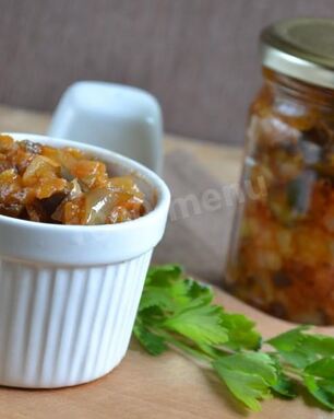 Кабачково баклажанная икра на зиму пальчики оближешь