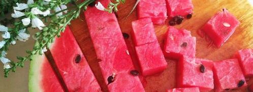 арбузное канапе. Шаг 3