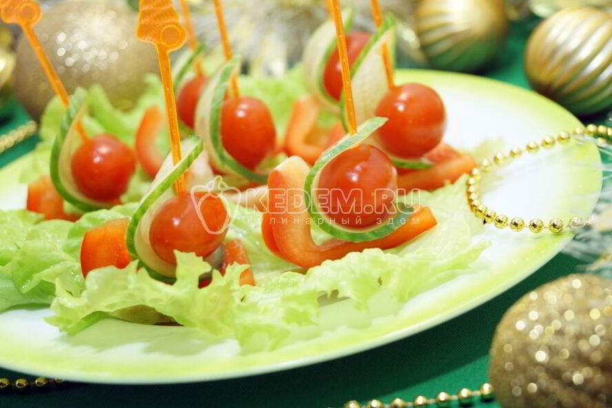 Рецепт канапе на праздничный стол кораблики