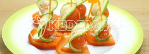 канапе на праздничный стол кораблики. Шаг 5