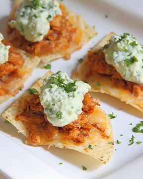 Канапе с чипсами