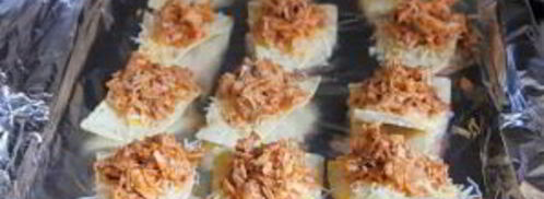 канапе с чипсами. Шаг 4