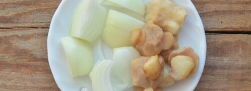 канапе с хамоном, грибами и сыром. Шаг 5