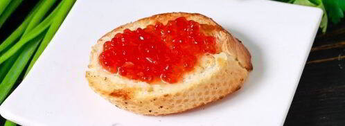 канапе с красной икрой. Шаг 11